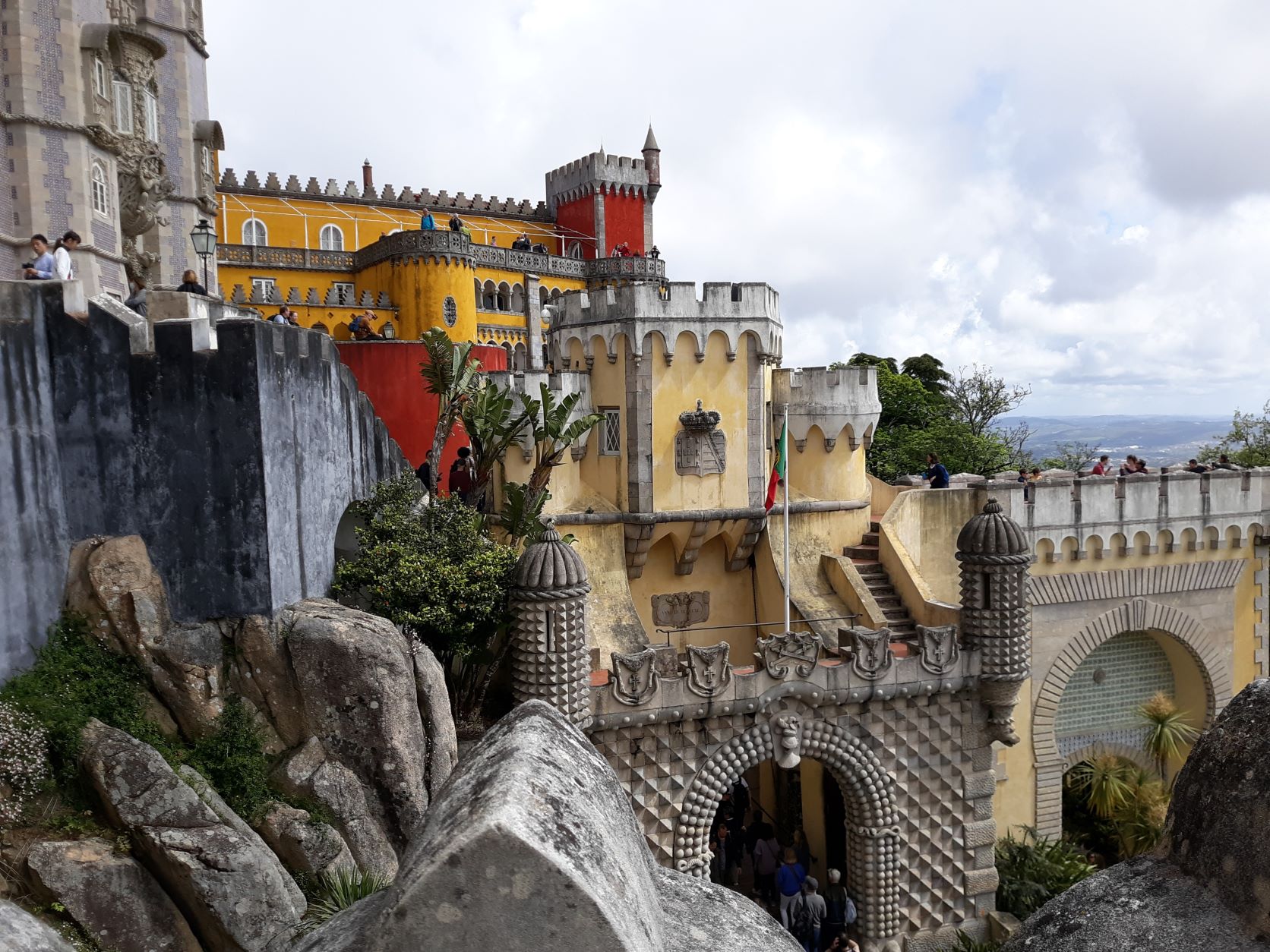 Jaw-Dropping Images Of Pena Palace & Gardens in Sintra, Portugal The Nomad  Experiment